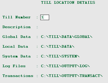 Enter Location Details